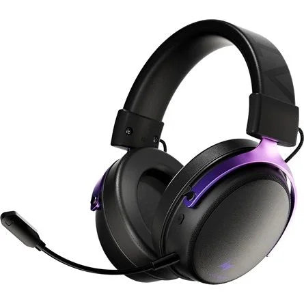 ATK N9 Ultra gaming fejhallgató headset fekete-lila