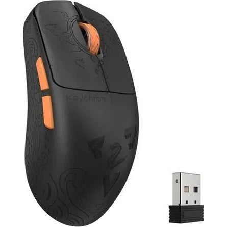 Keychron G3 Ultra Light optikai Bluetooth / vezeték nélküli gaming egér fekete