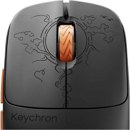 Keychron G3 Ultra Light optikai Bluetooth / vezeték nélküli gaming egér fekete