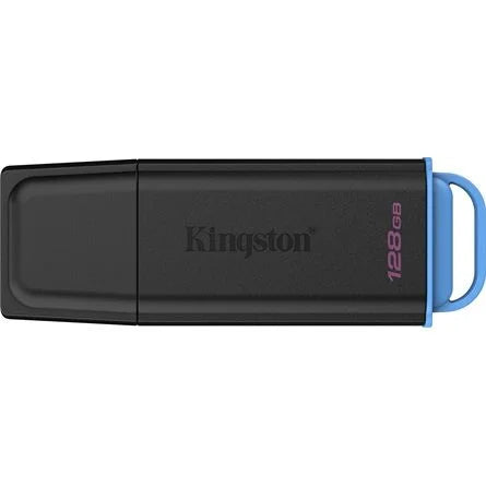 Kingston 128GB DataTraveler Exodia G2 USB-A 3.2 Gen1 pendrive fekete-kék
