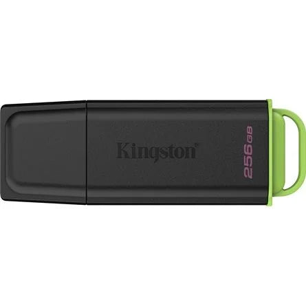 Kingston 256GB DataTraveler Exodia G2 USB-A 3.2 Gen1 pendrive fekete-zöld
