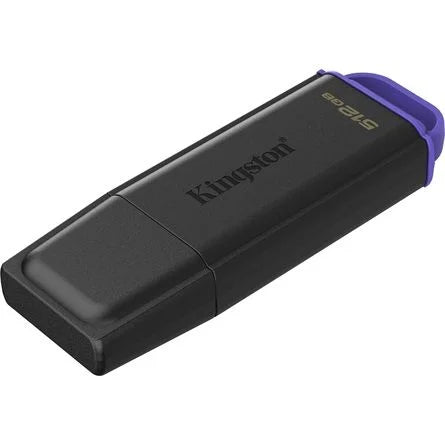 Kingston 512GB DataTraveler Exodia G2 USB-A 3.2 Gen1 pendrive fekete-lila