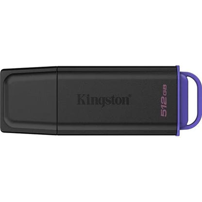 Kingston 512GB DataTraveler Exodia G2 USB-A 3.2 Gen1 pendrive fekete-lila