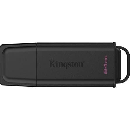 Kingston 64GB DataTraveler Exodia G2 USB-A 3.2 Gen1 pendrive fekete