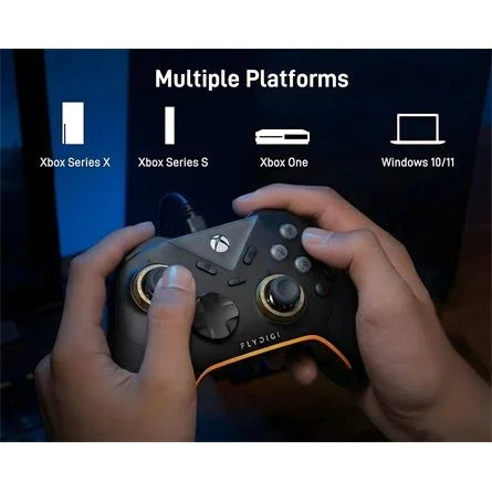 Flydigi Flydigi Vader 5S Bluetooth / USB / vezeték nélküli gamepad fekete