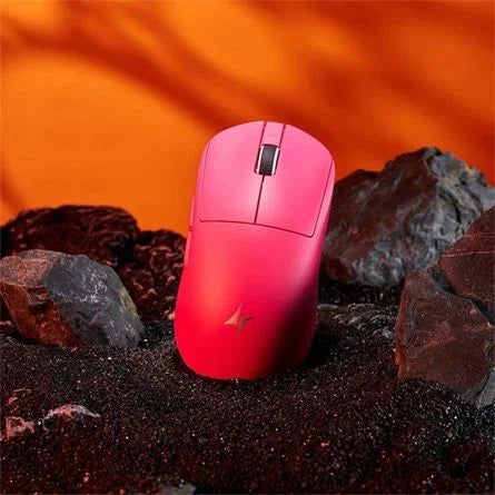 ATK Dragonfly A9 Plus 2.0 optikai vezeték nélküli gaming egér rózsaszín