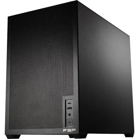 FSP S210 táp nélküli MT Mini Tower számítógépház fekete