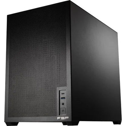FSP S210 táp nélküli MT Mini Tower számítógépház fekete