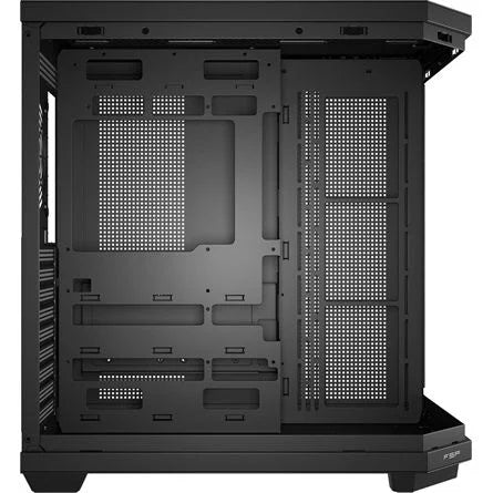 FSP U580 ARGB táp nélküli ablakos Mid Tower számítógépház fekete