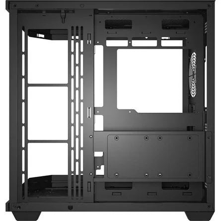 FSP U580 ARGB táp nélküli ablakos Mid Tower számítógépház fekete