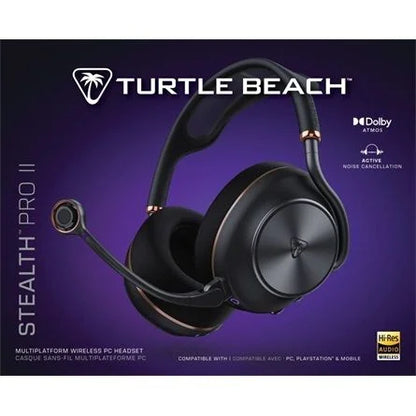 Turtle Beach Beach Stealth Pro II gaming fejhallgató headset fekete