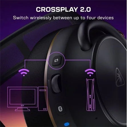 Turtle Beach Beach Stealth Pro II gaming fejhallgató headset fekete