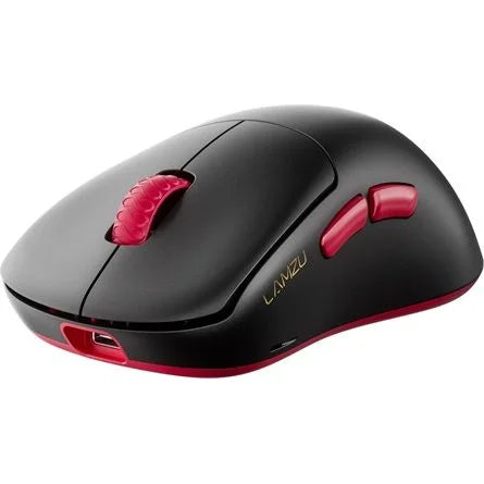 LAMZU Thorn V2 8K optikai vezeték nélküli gaming egér fekete-piros