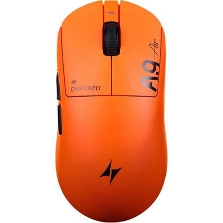 ATK Dragonfly A9 Air+ optikai vezeték nélküli gaming egér narancssárga