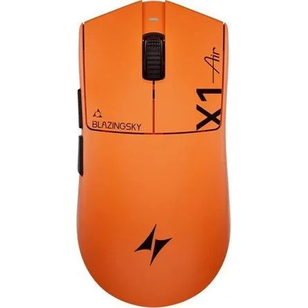ATK Blazing Sky X1 V2 Air+ optikai vezeték nélküli gaming egér narancssárga