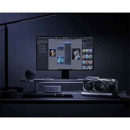 MINISFORUM DEG2 Dual OCuLink/Thunderbolt 5 grafikus dokkoló szürke