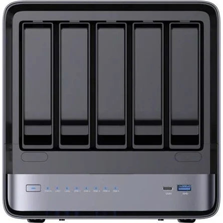 MinisForum NAS: N5 PRO-370 (0+128) AMD RYZEN AI 9 HX 370(64GB SSD FOR NAS O/S) COMBO NAS+PC,NO RAM