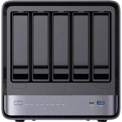 MinisForum NAS: N5 PRO-370 (0+128) AMD RYZEN AI 9 HX 370(64GB SSD FOR NAS O/S) COMBO NAS+PC,NO RAM