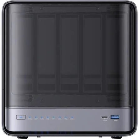 MinisForum NAS: N5 PRO-370 (0+128) AMD RYZEN AI 9 HX 370(64GB SSD FOR NAS O/S) COMBO NAS+PC,NO RAM