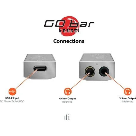 ifi GO bar Kensei 32-bit USB-C DAC (Bontott!)