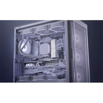 KLEVV CRAS V 64GB 6400MT/s DDR5 memória CL32 Kit of 2 fehér RGB