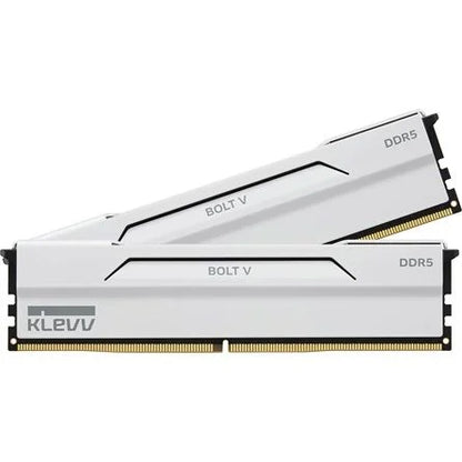KLEVV BOLT V 64GB 6400MT/s DDR5 memória CL32 Kit of 2 fehér