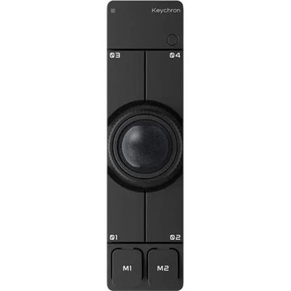 KEYCHRON NAPE PRO WIRELESS TRACKBALL MOUSE fekete