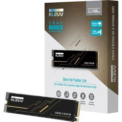 KLEVV CRAS C925G 2TB PCIe x4 (4.0) NVMe M.2 2280 SSD