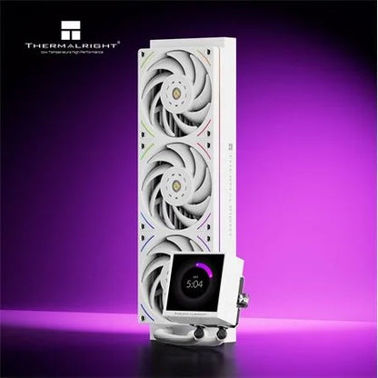 Thermalright PEERLESS VISION 360 UB ARGB processzor vízhűtő fehér