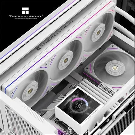 Thermalright PEERLESS VISION 360 UB ARGB processzor vízhűtő fehér