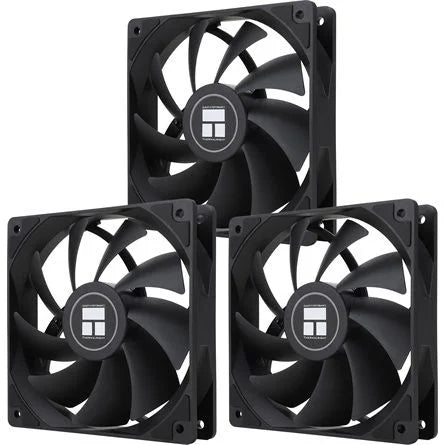 Thermalright TL-C12C*3 pack rendszerhűtő ventilátor fekete