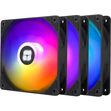 Thermalright TL-C12C-S*3 pack rendszerhűtő ventilátor fekete
