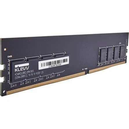 KLEVV 16GB 3200MT/s DDR4 memória CL22 fekete OEM