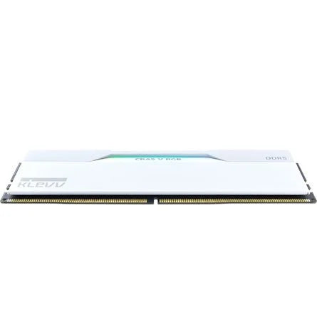 KLEVV CRAS V 32GB 6000MT/s DDR5 memória CL28 Kit of 2 AMD-re optimalizált és Intel 14 Gen és korábbi CPU-kal kompatibili