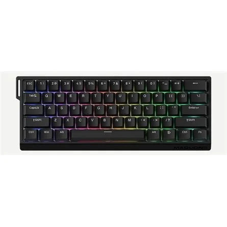 FGG MAD 60 HE  V2 USB angol gaming Magneto Gaming mechanikus billentyűzet fekete