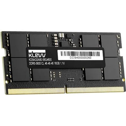 KLEVV 16GB 5600MT/s DDR5 - SODIMM memória CL46