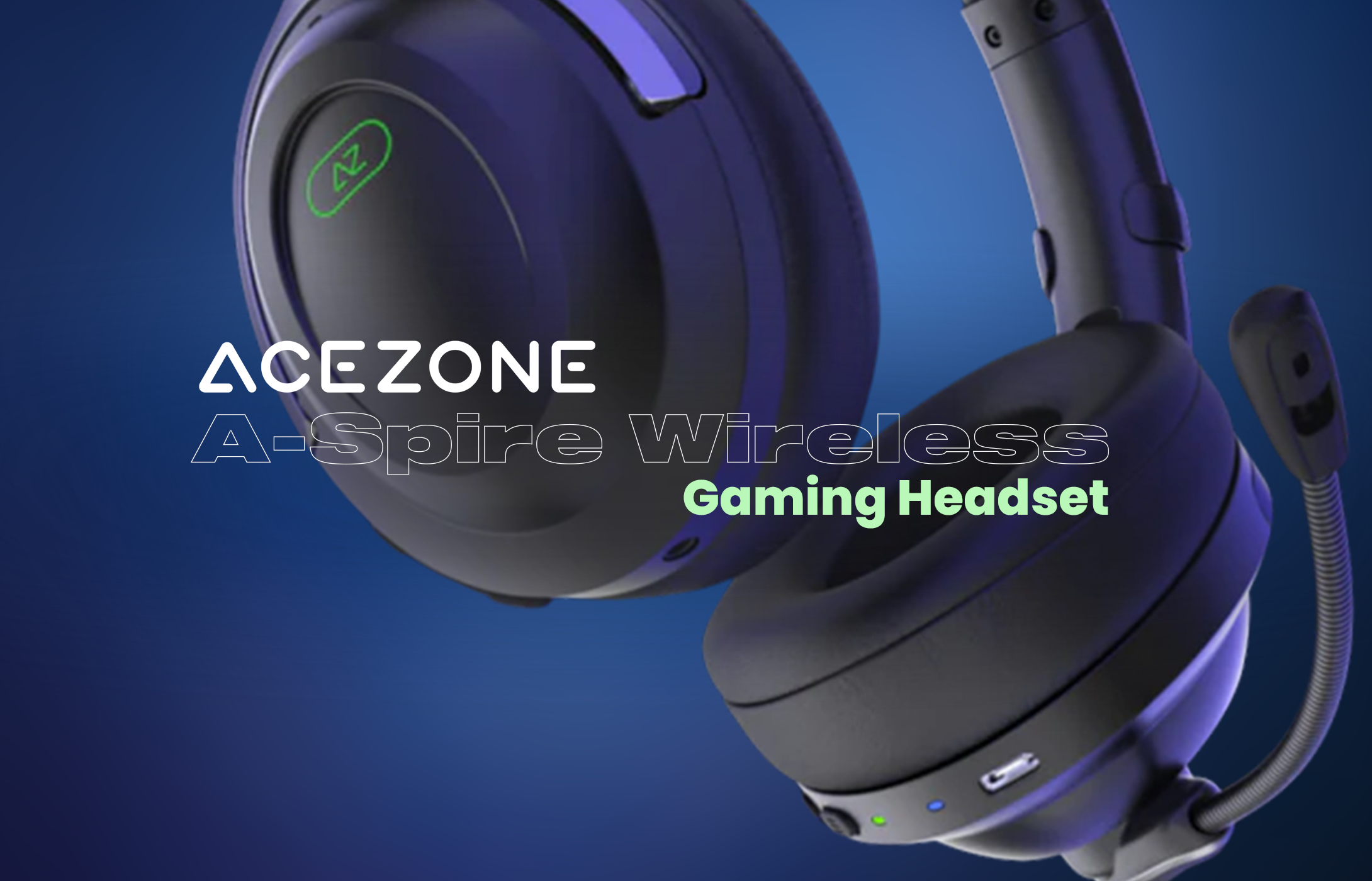 ACEZONE A-Spire Wireless gaming fejhallgató